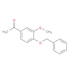 Aobchem&nbsp;1-(4-(Benzyloxy)-3-methoxyphenyl)ethanone | ≥95% | CAS 1835-11-6 | C16H16O3 | 10g