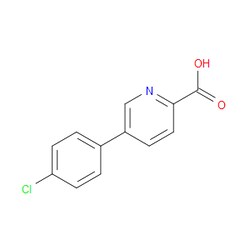 Aobchem&nbsp;5-(4-Chlorophenyl)-2-pyridinecarboxylic acid | ≥95% | CAS 87789-85-3 | C12H8ClNO2 | 5g