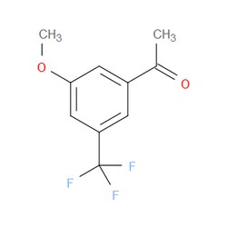 Aobchem&nbsp;1-(3-Methoxy-5-(trifluoromethyl)phenyl)ethanone | ≥97% | CAS 916421-06-2 | C10H9F3O2 | 5g