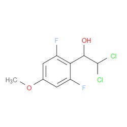 Aobchem&nbsp;2 2-Dichloro-1-(2 6-difluoro-4-methoxyphenyl)ethanol | ≥95% | CAS 2734773-46-5 | C9H8Cl2F2O2 | 5g