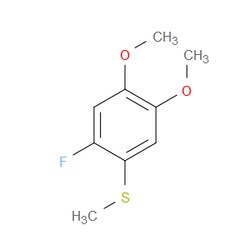 Aobchem&nbsp;(2-Fluoro-4 5-dimethoxyphenyl)(methyl)sulfane | ≥97% | CAS 1806314-94-2 | C9H11FO2S | 5g