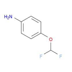 Aobchem&nbsp;4-(Difluoromethoxy)aniline | ≥95% | CAS 22236-10-8 | C7H7F2NO | 100g