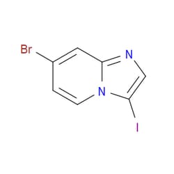 Aobchem&nbsp;7-Bromo-3-iodoimidazo[1 2-a]pyridine | ≥95% | CAS 1246184-55-3 | C7H4BrIN2 | 1g