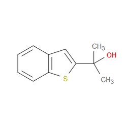 Aobchem&nbsp;2-(Benzo[b]thiophen-2-yl)propan-2-ol | ≥95% | CAS 135345-58-3 | C11H12OS | 5g