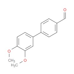 Aobchem&nbsp;3  4 -Dimethoxy-[1 1 -biphenyl]-4-carbaldehyde | ≥97% | CAS 640769-65-9 | C15H14O3 | 5g