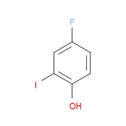 Aobchem&nbsp;4-Fluoro-2-iodophenol | ≥95% | CAS 2713-29-3 | C6H4FIO | 100g