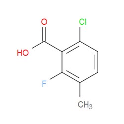 Aobchem&nbsp;6-Chloro-2-fluoro-3-methylbenzoic acid | ≥97% | CAS 32890-90-7 | C8H6ClFO2 | 25g
