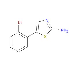 Aobchem&nbsp;5-(2-Bromophenyl)thiazol-2-amine | ≥97% | CAS 1378873-73-4 | C9H7BrN2S | 5g