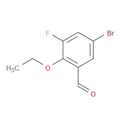 Aobchem&nbsp;5-Bromo-2-ethoxy-3-fluorobenzaldehyde | ≥97% | CAS 1823336-00-0 | C9H8BrFO2 | 5g