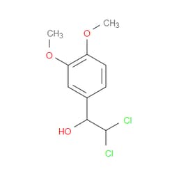 Aobchem&nbsp;2 2-Dichloro-1-(3 4-dimethoxyphenyl)ethanol | ≥95% | CAS 99094-17-4 | C10H12Cl2O3 | 5g