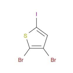 Aobchem&nbsp;Thiophene  2 3-dibromo-5-iodo- | ≥95% | CAS 858000-09-6 | C4HBr2IS | 500mg