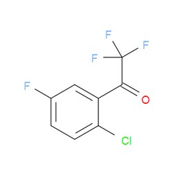 Aobchem&nbsp;1-(2-Chloro-5-fluorophenyl)-2 2 2-trifluoroethanone | ≥95% | CAS 1362808-51-2 | C8H3ClF4O | 5g