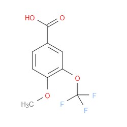 Aobchem&nbsp;4-Methoxy-3-(trifluoromethoxy)benzoic acid | ≥95% | CAS 647855-22-9 | C9H7F3O4 | 5g