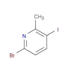 Aobchem 6-Bromo-3-iodo-2-methylpyridine | ≥95% | CAS 1065483-59-1 | C6H5BrIN