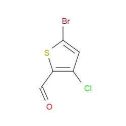 Aobchem&nbsp;5-Bromo-3-chlorothiophene-2-carbaldehyde | ≥97% | CAS 1503406-39-0 | C5H2BrClOS | 5g