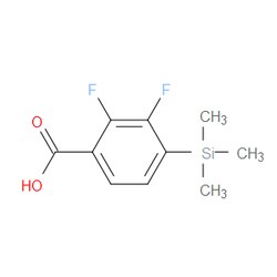 Aobchem&nbsp;2 3-Difluoro-4-(trimethylsilyl)benzoic acid | ≥97% | CAS 518070-16-1 | C10H12F2O2Si | 10g