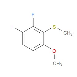 Aobchem&nbsp;(2-Fluoro-3-iodo-6-methoxyphenyl)(methyl)sulfane | ≥97% | CAS 2635937-43-6 | C8H8FIOS | 5g