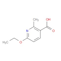Aobchem&nbsp;6-Ethoxy-2-methylnicotinic acid | ≥97% | CAS 1355180-16-3 | C9H11NO3 | 5g