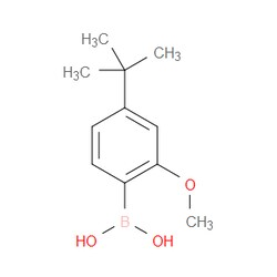 Aobchem&nbsp;4-(Tert-butyl)-2-methoxyphenylboronic acid | ≥97% | CAS 1245928-51-1 | C11H17BO3 | 10g