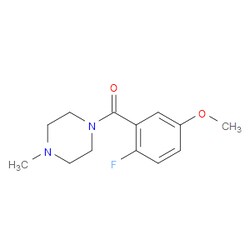 Aobchem&nbsp;(2-Fluoro-5-methoxyphenyl)(4-methylpiperazin-1-yl)methanone | ≥97% | CAS 2734774-23-1 | C13H17FN2O2 | 10g