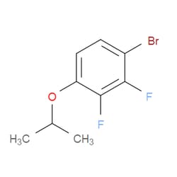 Aobchem&nbsp;1-Bromo-2 3-difluoro-4-isopropoxybenzene | ≥97% | CAS 1881330-56-8 | C9H9BrF2O | 5g