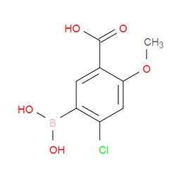 Aobchem&nbsp;5-Carboxy-2-chloro-4-methoxyphenylboronic acid | ≥97% | CAS 957066-09-0 | C8H8BClO5 | 5g
