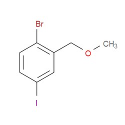 Aobchem&nbsp;1-Bromo-4-iodo-2-(methoxymethyl)benzene | ≥97% | CAS 1887767-87-4 | C8H8BrIO | 5g