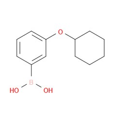 Aobchem&nbsp;(3-(Cyclohexyloxy)phenyl)boronic acid | ≥95% | CAS 1236190-86-5 | C12H17BO3 | 5g