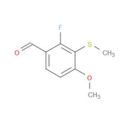 Aobchem&nbsp;2-Fluoro-4-methoxy-3-(methylthio)benzaldehyde | ≥97% | CAS 1379366-00-3 | C9H9FO2S | 5g