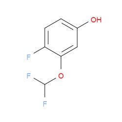 Aobchem&nbsp;3-(1 1-Difluoro-methoxy)-4-fluoro-phenol | ≥95% | CAS 1185836-56-9 | C7H5F3O2 | 5g