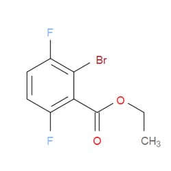 Aobchem&nbsp;Ethyl 2-bromo-3 6-difluorobenzoate | ≥95% | CAS 1804408-94-3 | C9H7BrF2O2 | 5g