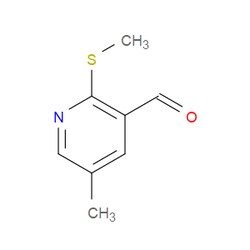 Aobchem&nbsp;5-Methyl-2-(methylthio)nicotinaldehyde | ≥97% | CAS 1289211-85-3 | C8H9NOS | 10g