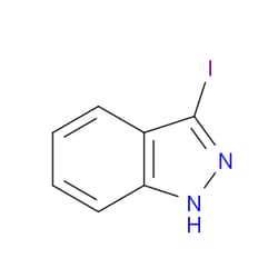Aobchem&nbsp;3-Iodoindazole | ≥97% | CAS 66607-27-0 | C7H5IN2 | 10g