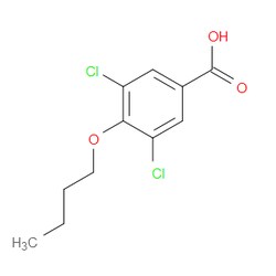 Aobchem&nbsp;4-Butoxy-3 5-dichlorobenzoic acid | ≥97% | CAS 41490-11-3 | C11H12Cl2O3 | 5g