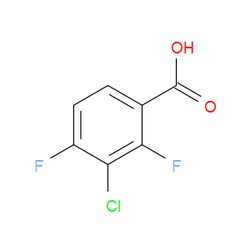 Aobchem&nbsp;3-Chloro-2 4-difluorobenzoic acid | ≥97% | CAS 154257-75-7 | C7H3ClF2O2 | 100g