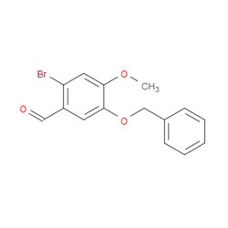 Aobchem&nbsp;2-Bromo-4-methoxy-5-(benzyloxy)benzaldehyde | ≥95% | CAS 6451-86-1 | C15H13BrO3 | 5g