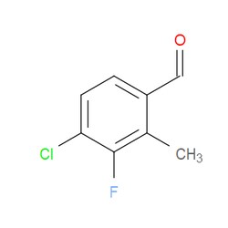 Aobchem&nbsp;4-Chloro-3-fluoro-2-methylbenzaldehyde | ≥97% | CAS 1783769-70-9 | C8H6ClFO | 5g