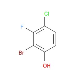 Aobchem&nbsp;2-Bromo-4-chloro-3-fluorophenol | ≥95% | CAS 1644281-89-9 | C6H3BrClFO | 5g