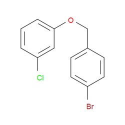 Aobchem&nbsp;1-((4-Bromobenzyl)oxy)-3-chlorobenzene | ≥95% | CAS 1274695-52-1 | C13H10BrClO | 1g