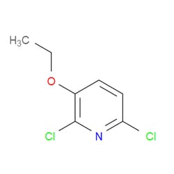 Aobchem&nbsp;2 6-Dichloro-3-ethoxypyridine | ≥97% | CAS 1418153-04-4 | C7H7Cl2NO | 5g