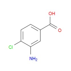 Aobchem&nbsp;3-Amino-4-chlorobenzoic acid | ≥95% | CAS 2840-28-0 | C7H6ClNO2 | 100g