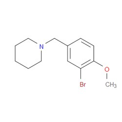Aobchem&nbsp;1-(3-Bromo-4-methoxy-benzyl)-piperidine | ≥97% | CAS 886-47-5 | C13H18BrNO | 10g