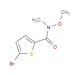 Aobchem&nbsp;5-Bromo-N-methoxy-N-methylthiophene-2-carboxamide | ≥97% | CAS 1236066-84-4 | C7H8BrNO2S | 5g