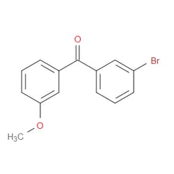 Aobchem&nbsp;(3-Bromophenyl)(3-methoxyphenyl)methanone | ≥95% | CAS 750633-66-0 | C14H11BrO2 | 5g