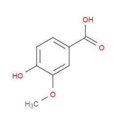 Aobchem&nbsp;4-Hydroxy-3-methoxybenzoic acid | ≥95% | CAS 121-34-6 | C8H8O4 | 100g