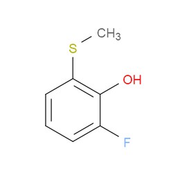 Aobchem&nbsp;2-Fluoro-6-(methylthio)phenol | ≥97% | CAS 197149-26-1 | C7H7FOS | 5g