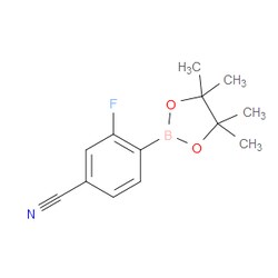Aobchem&nbsp;4-Cyano-2-fluorobenzeneboronic acid  pinacol ester | ≥95% | CAS 1035235-29-0 | C13H15BFNO2 | 5g