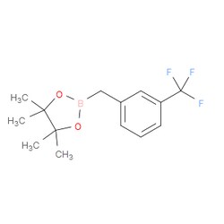 Aobchem&nbsp;4 4 5 5-Tetramethyl-2-[3-(trifluoromethyl)benzyl]-1 3 2-dioxaborolane | ≥97% | CAS 1190235-39-2 | C14H18BF3O2 | 10g