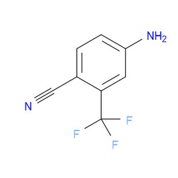 Aobchem&nbsp;4-Amino-2-(trifluoromethyl)benzonitrile | ≥95% | CAS 654-70-6 | C8H5F3N2 | 500g