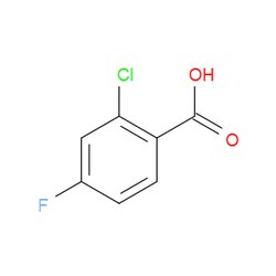 Aobchem&nbsp;2-Chloro-4-fluorobenzoic acid | ≥97% | CAS 2252-51-9 | C7H4ClFO2 | 500g